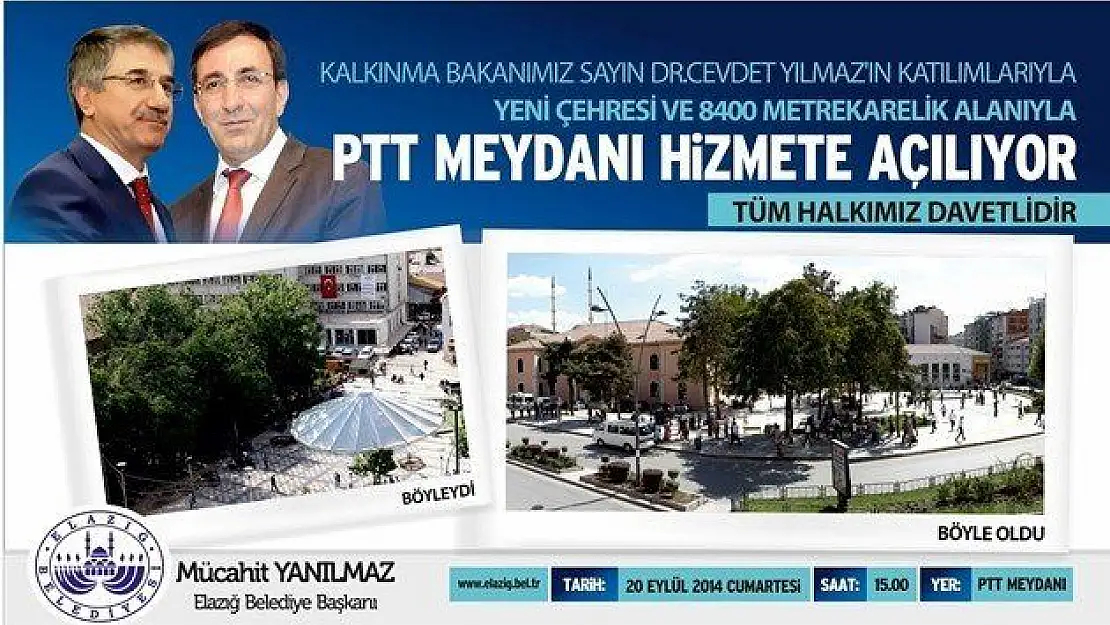 PTT Meydanı Hizmete Giriyor