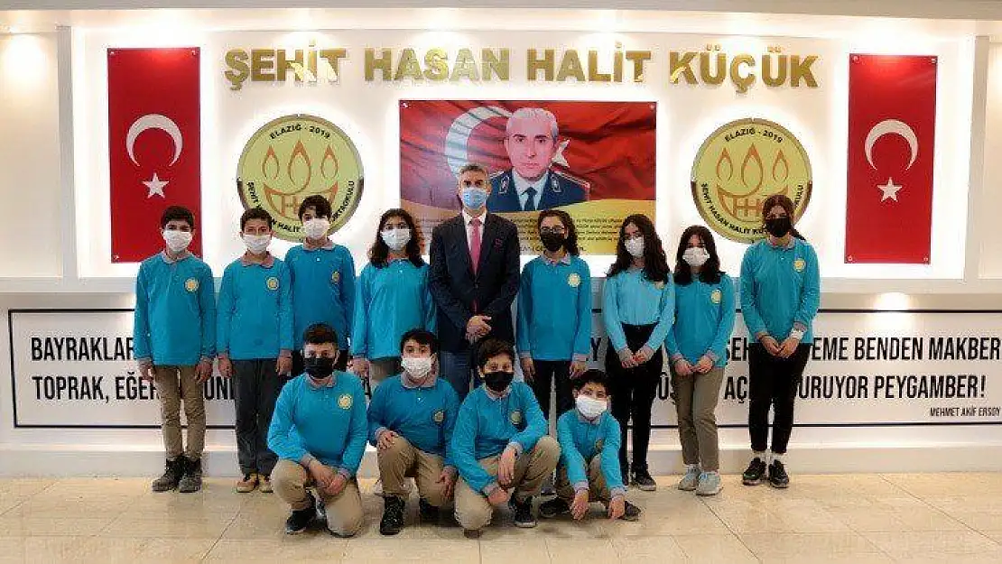 Şehit Hasan Halit Küçük adına okulda şehitlik köşesi yapıldı