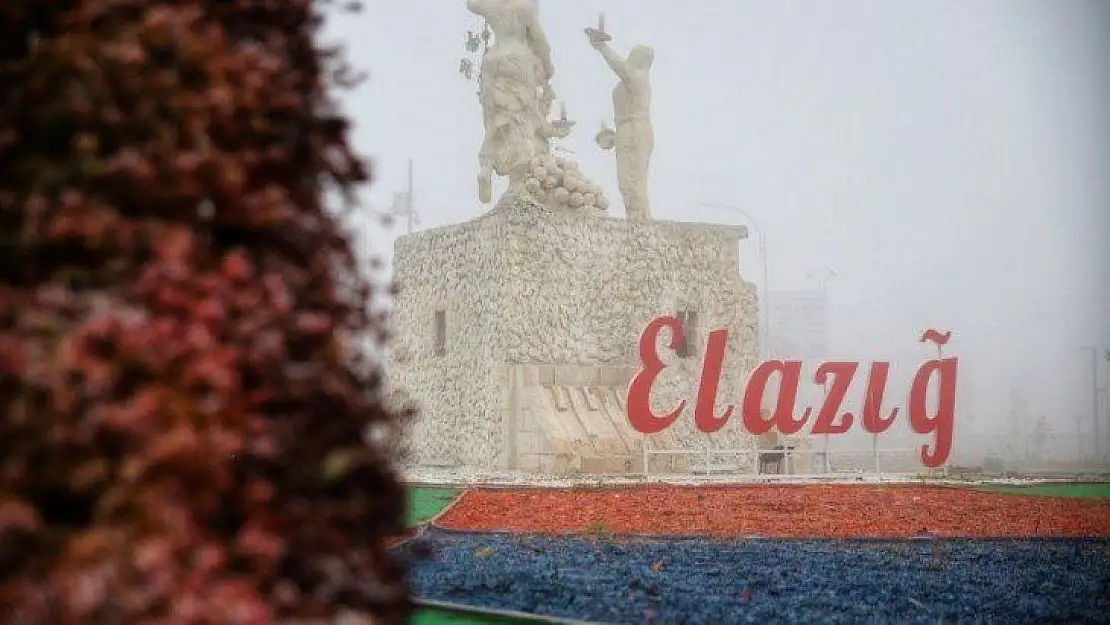 Sessizliğe bürünen Elazığ, sisle kayboldu