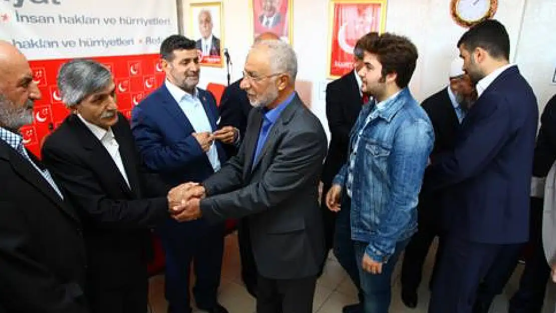 SP'de Bayramlaşma Yapıldı