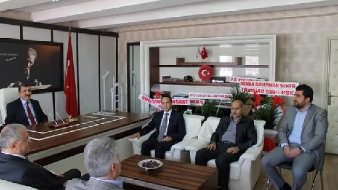 TÜMSİAD'dan Bağlıtaş'a Ziyaret