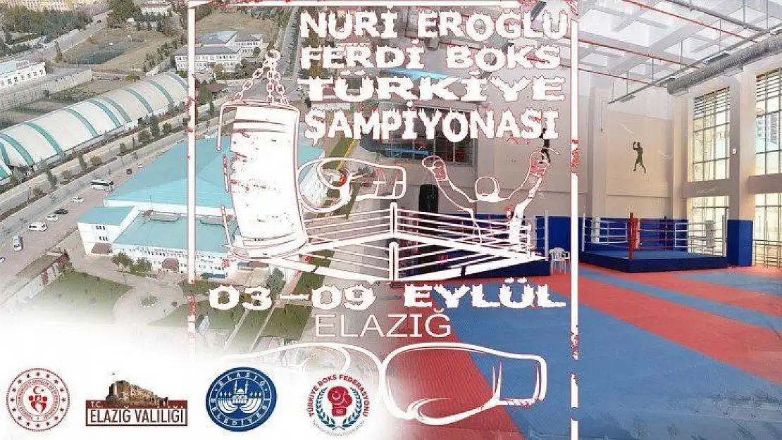 Türkiye Ferdi Boks Şampiyonası Elazığ'da