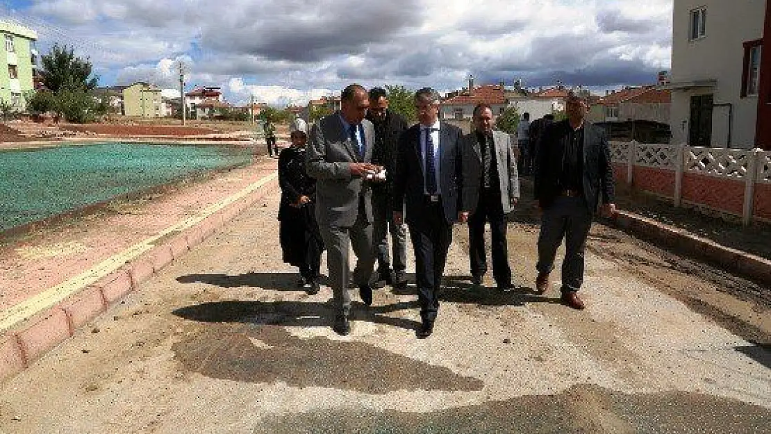 Yanılmaz Park Çalışmalarını Gezdi