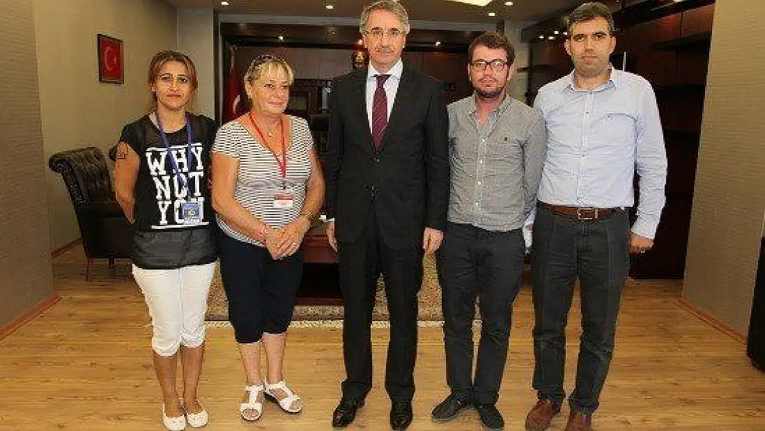 Başkan Yanılmaz'a Ziyaretler