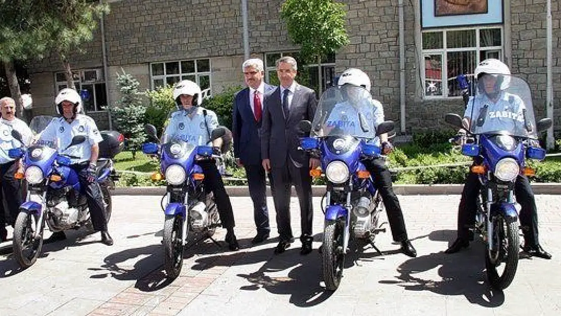 Zabıtaya Motorize Ekip