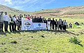 Akdağ'da doğa yürüyüşü düzenlendi