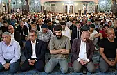 Bayram namazında camiler doldu