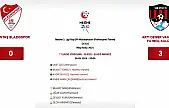 Elazığspor - Vanspor FK maçının sonucu açıklandı
