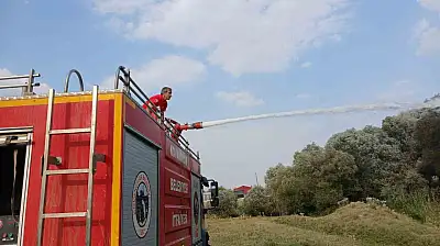 Elazığ'da yangın ekipler tarafından söndürüldü