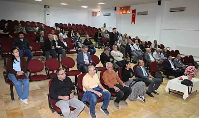 Ağın'da zirai don sonrası bilgilendirme toplantısı