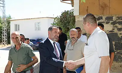 Elazığ Belediye Başkanı Şerifoğulları, incelemelerini sürdürüyor