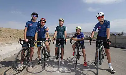 Elazığ'da 15 Temmuz'da pedallar milli birlik için döndü
