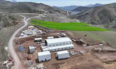 Elazığ'da içme suyu arıtma tesisinde çalışmalar sürüyor