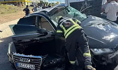 Elazığ'da trafik kazası: 2 yaralı