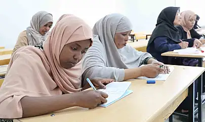 Elazığ'ın yabancıları Türkçe öğreniyor