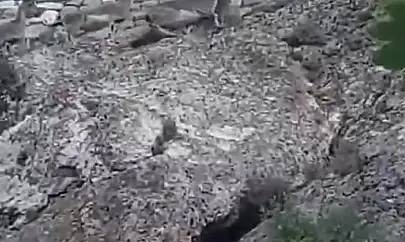 Sarp kayalıkların usta ismi bu kez tehlike saçtı