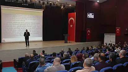 Elazığ'da 'Kamu Etik Kuralları Eğitimi' konulu seminer düzenlendi