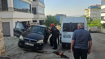 Elazığ'da trafik kazası:  1 yaralı