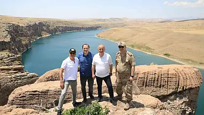 Vali Hatipoğlu'ndan Baskil'de doğal güzelliklere ziyaret