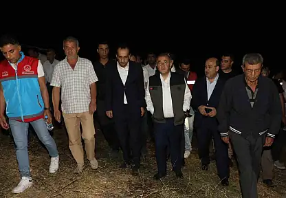 Elazığ'da köyde çıkan yangın söndürüldü