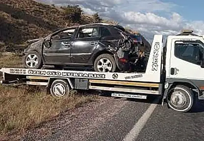 Elazığ'da trafik kazası: 1 yaralı