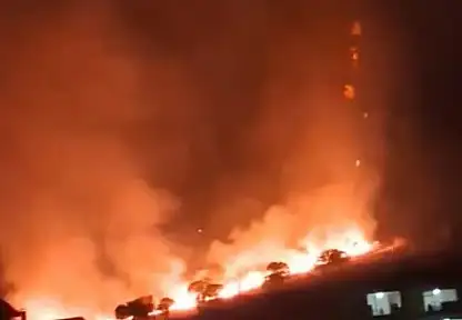 Elazığ'daki örtü yangını söndürüldü