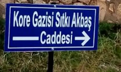 Gazi'nin Adı Cadde'ye Verildi