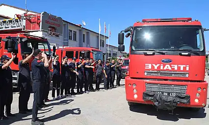 Elazığ Belediyesinden orman yangınına destek