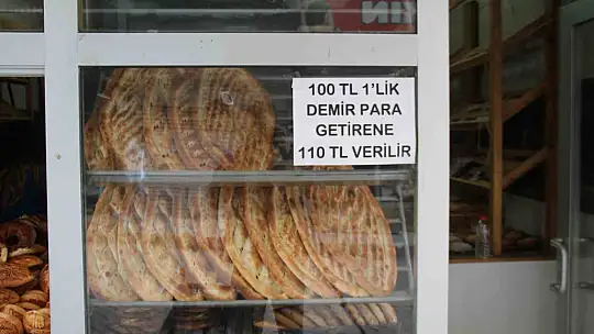 100 lira madeni para getirene 110 lira veriyor