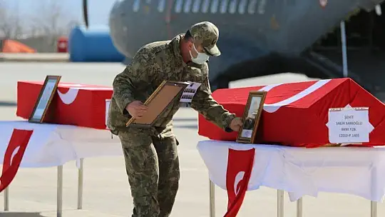 11 Şehit Elazığ'dan Törenle Ankara'ya Uğurlandı