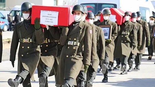 11 Şehit Elazığ'dan Törenle Uğurlanıyor