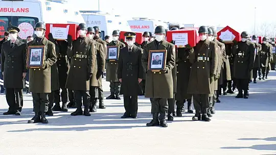 11 Şehit Elazığ'dan Törenle Uğurlanıyor