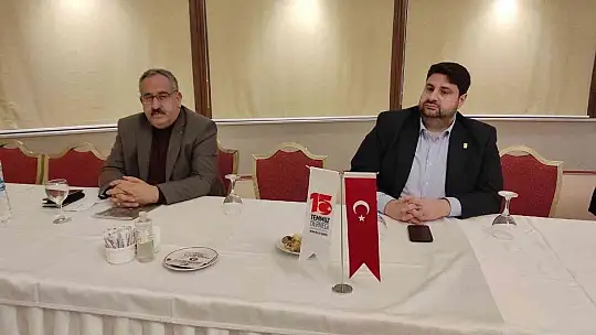 15 Temmuz Derneği basın mensuplarıyla birlikte