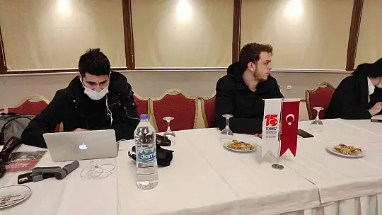 15 Temmuz Derneği basın mensuplarıyla birlikte