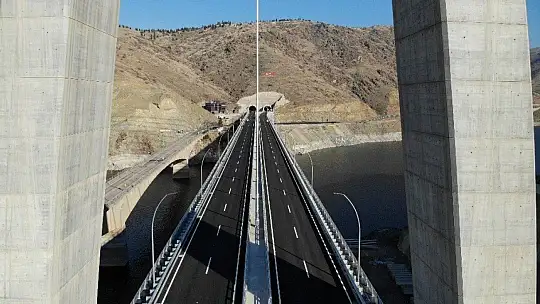 16 ili bağlayan yeni Kömürhan Köprüsü bugün açılıyor
