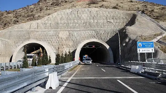 2 bin 400 metre tünelle bağlanan Kömürhan Köprüsü açılışa hazır