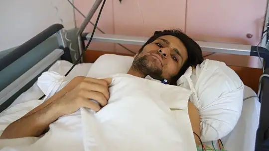 2 ton kalıbın altında kaldı ölmedi hayata tutundu