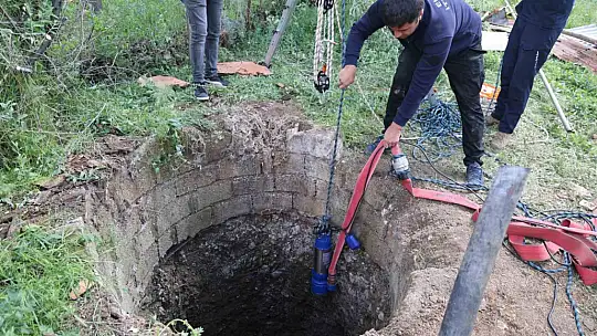 25 metre derinlikte delil aradılar