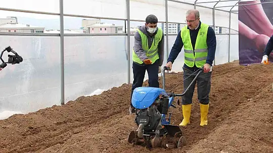 3 milyon aromatik fide tohumu toprakla buluştu