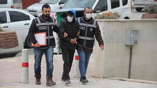 60 bin liralık inşaat malzemesi çalan şüpheli yakalandı