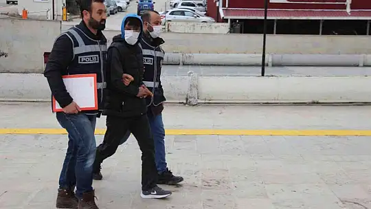60 bin liralık inşaat malzemesi çalan şüpheli yakalandı