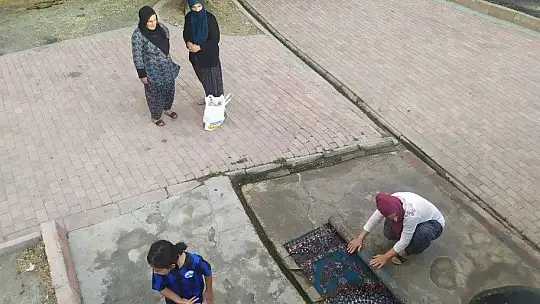 703 yıllık çeşmede bayram telaşı