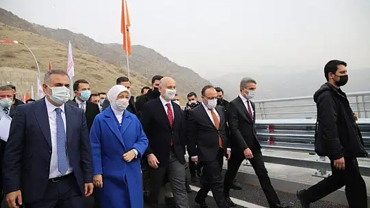 720 milyon lira maliyetli yeni Kömürhan Köprüsü açıldı