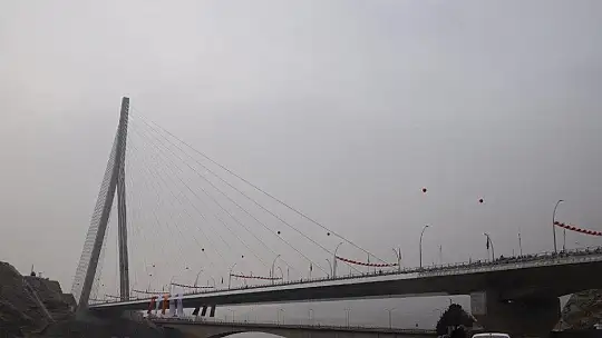 720 milyon lira maliyetli yeni Kömürhan Köprüsü açıldı