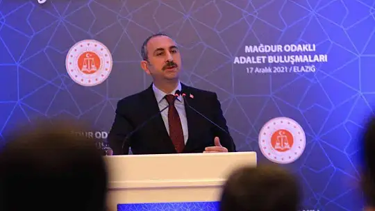 Adalet Bakanı Gül açıkladı