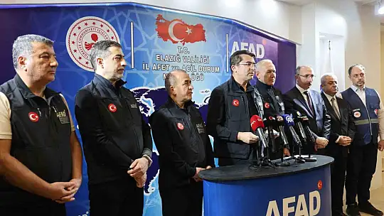 AFAD Başkanı Memiş: 'Malatya'da 2, Elazığ'da 8 olmak üzere toplam 10 vatandaşımızın tedavileri devam ediyor'