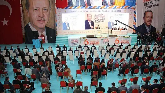 AK Parti Elazığ Gençlik Kolları 6. Olağan İl Kongresi yapıldı