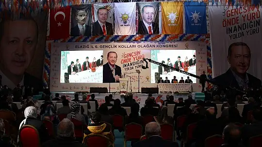 AK Parti Elazığ Gençlik Kolları 6. Olağan İl Kongresi yapıldı