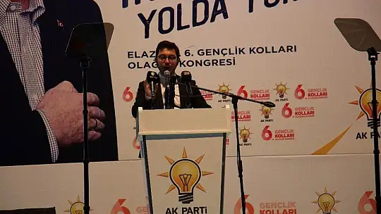 AK Parti Elazığ Gençlik Kolları 6. Olağan İl Kongresi yapıldı