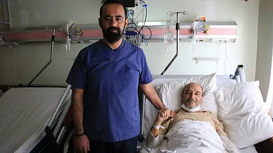 Ana arter damarı yüzde yüz tıkanan hasta, şifayı bin 200 kilometre uzakta Elazığ'da buldu